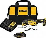 DEWALT 20V MAX XR Oscillating Tool Kit, 3-Speed (DCS356C1)