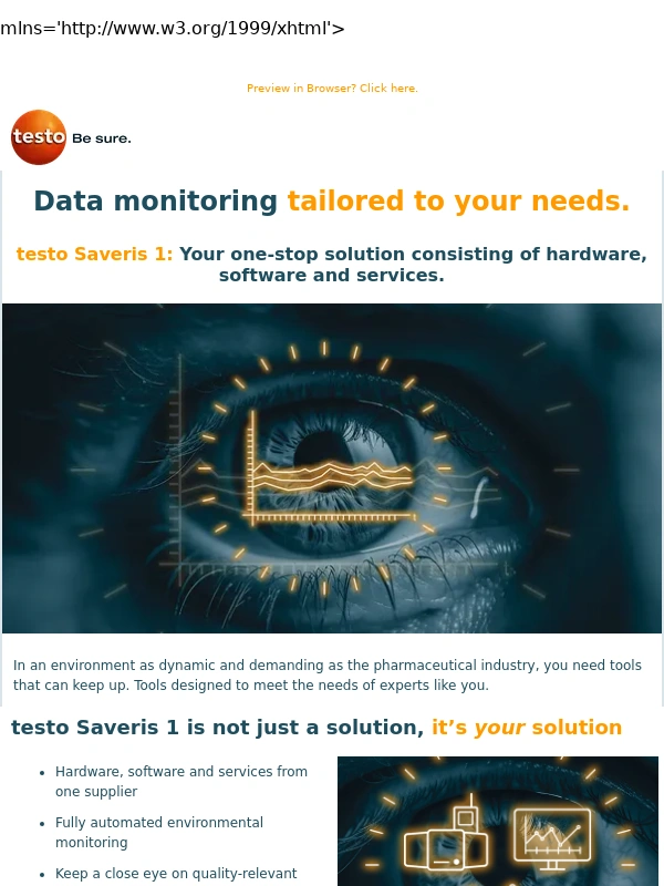 Testo - Your key to comprehensive and standard-compliant data management