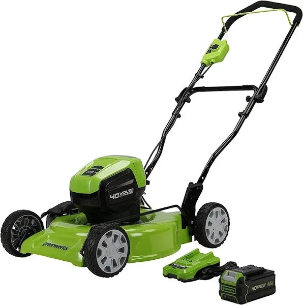 Greenworks 40V 19" Brushless Push Cordless Lawn Mower