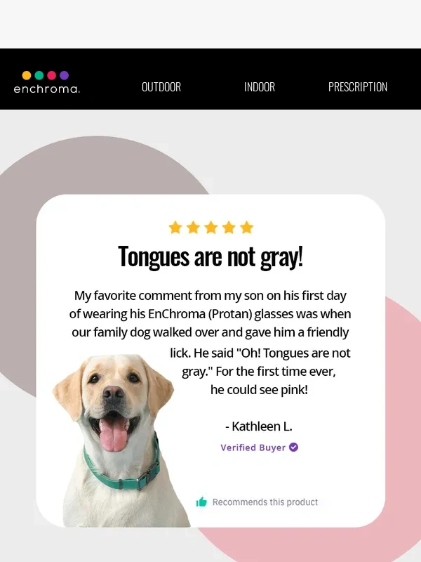 Enchroma - Tongues are not gray?! ?