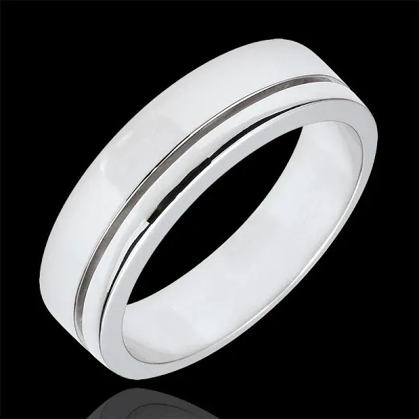 White Gold Diamond Olympia Wedding Band