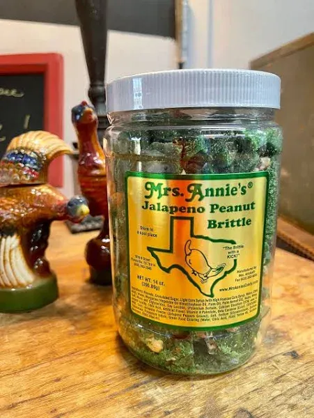 Mrs. Annie's Jalapeño Peanut Brittle