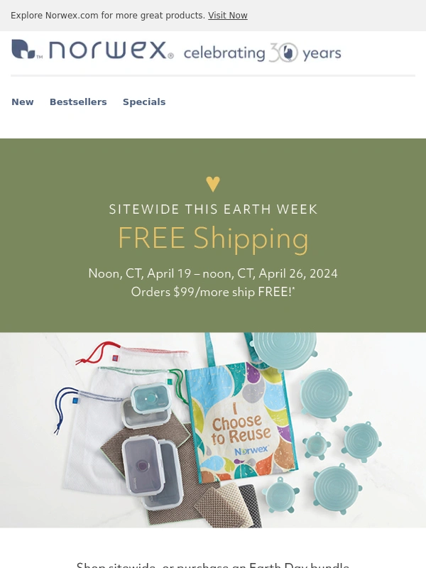 Norwex - FREE SHIPPING + Mother’s Day savings