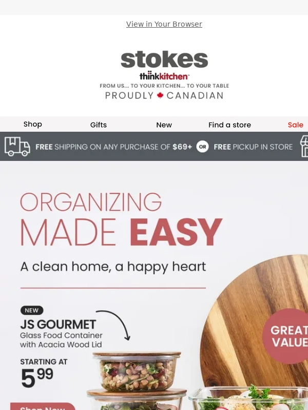 Stokes - Freshen up your kitchen for summer!