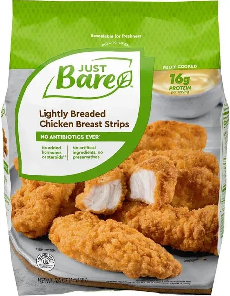 Just Bare Chicken Breast Strips