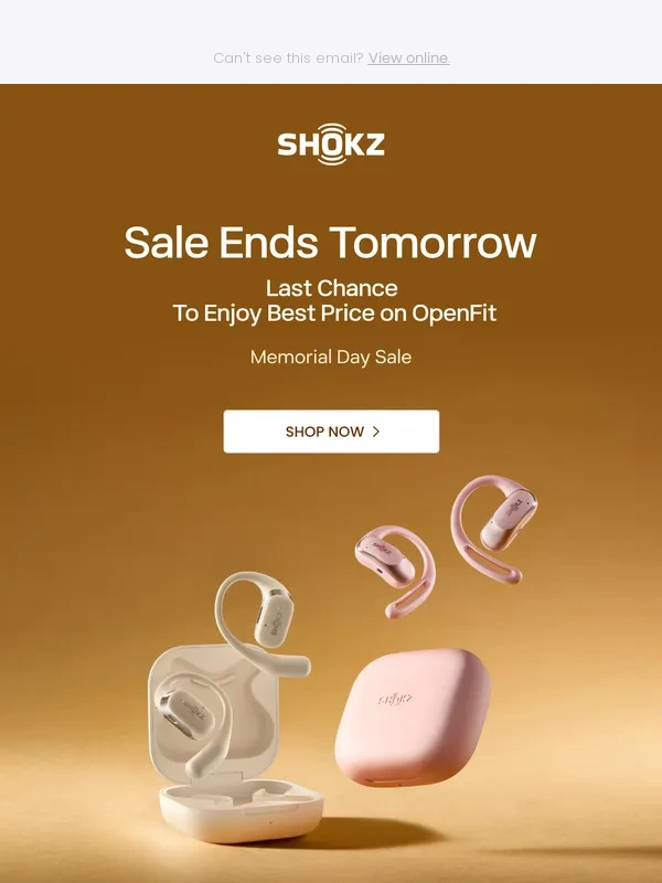 Shokz - ⏳ Best Price Ends Tomorrow!