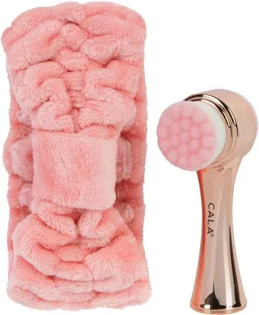 CALA Goal to Glow Facial Brush & Headband Set