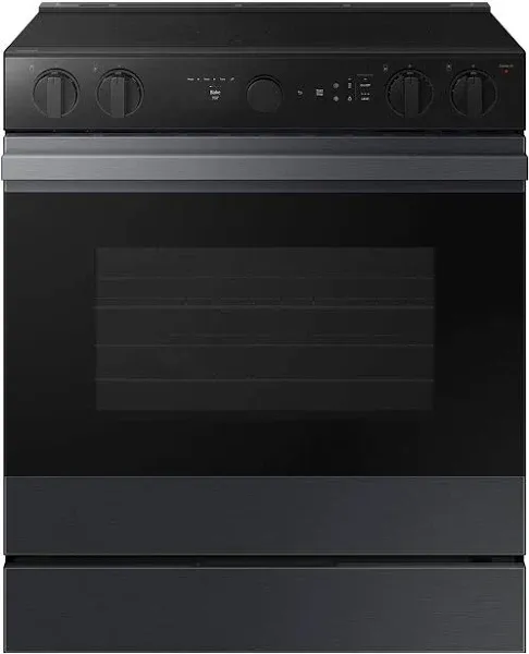 Samsung Bespoke Smart Slide-In Electric Range NSE6DG8500MTAA