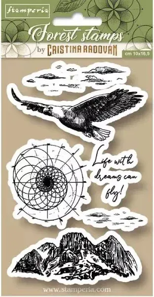 Stamperia Cling Rubber Stamps