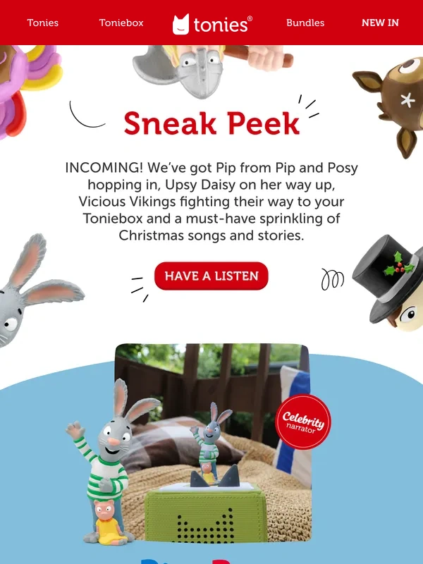 tonies - Heads up! NEW Tonies are just around the corner ??