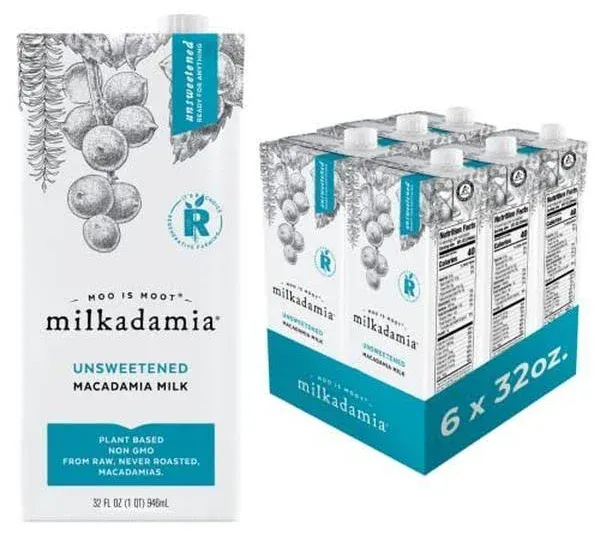 Milkadamia Unsweetened Macadamia Milk