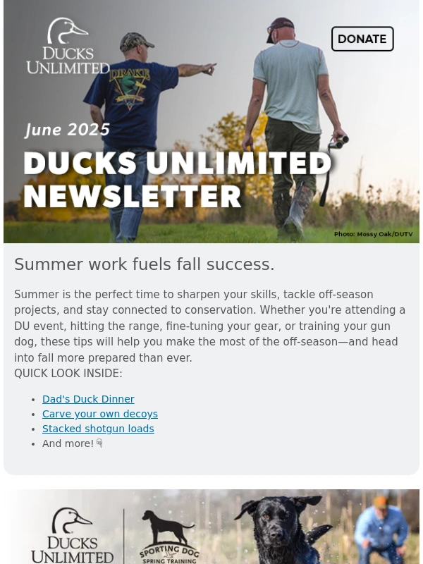 Keepa - DU Newsletter: Summer hustle,fall results