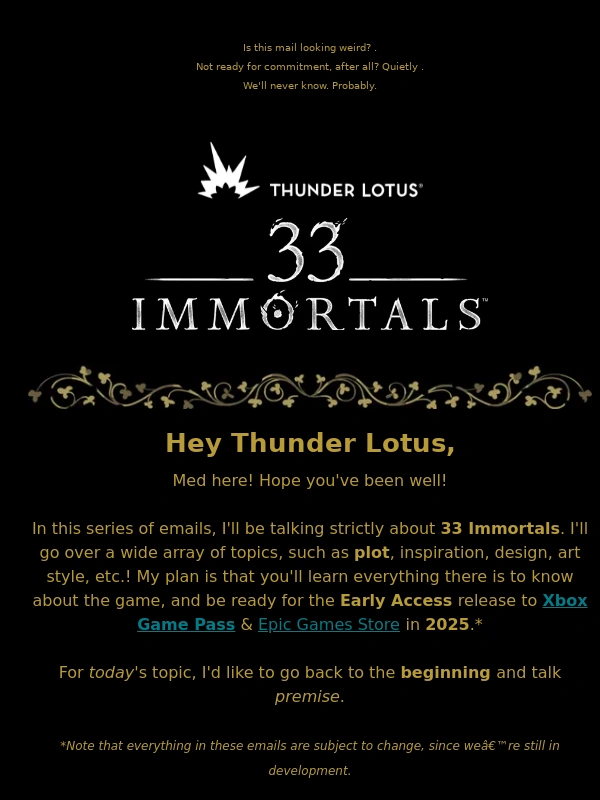 Xbox - 33 Immortals - Welcome to the Dark s