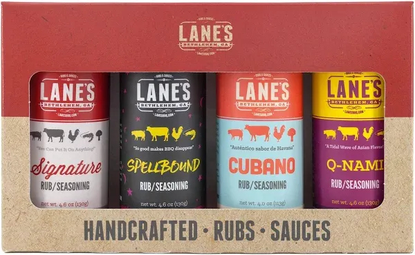 Pitmaster Mix & Match 4 oz Rub Seasonings Gift Set