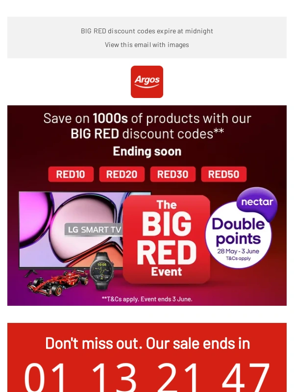 Argos - The final countdown