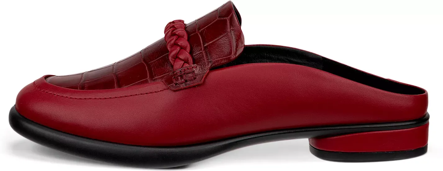 ECCO Sculpted LX - Women's Leather Mule - Red