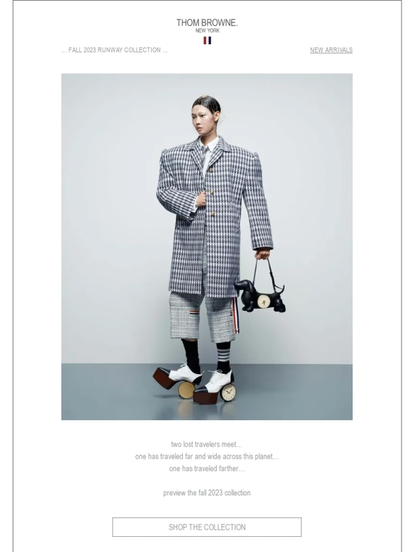 Thom Browne - Preview the fall 2023 runway collection