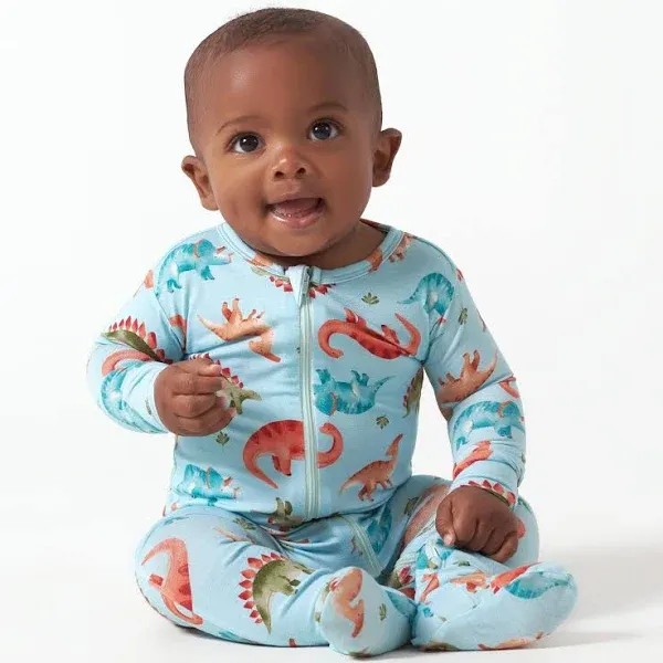 Gerber Unisex Baby Baby Buttery Soft Snug Fit Footed Pajamas with Viscose Made from Eucalyptus