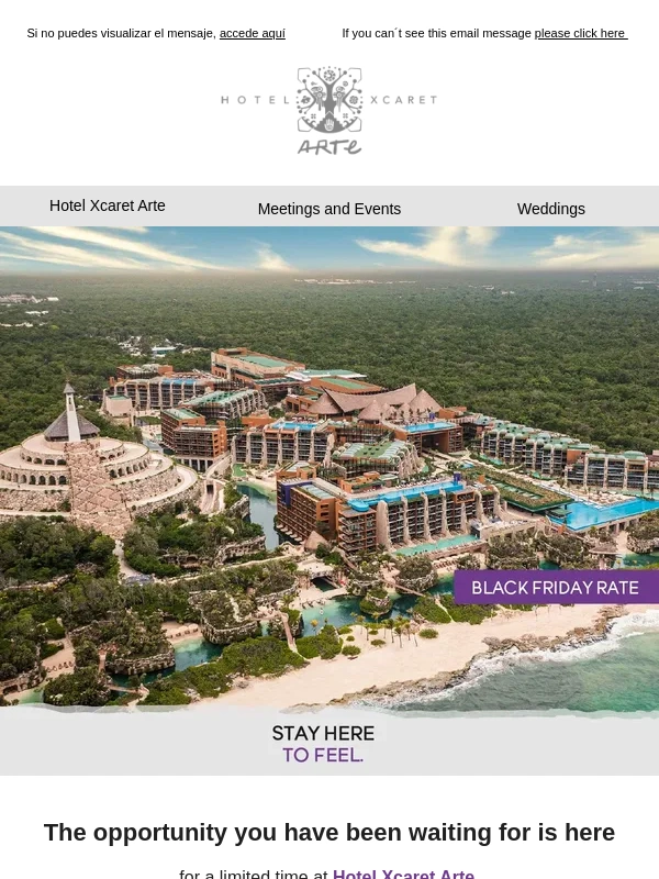 Hotel Xcaret Mexico - Feel the Mexican art with Black Friday rates