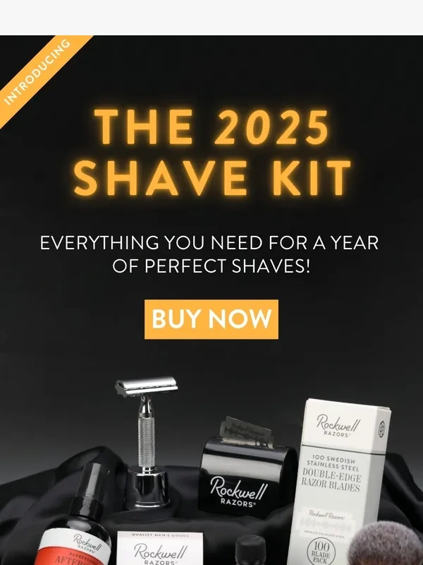 Rockwell Razors - ?️ Exclusive Drop: Get the Rockwell 2025 Shave Kit