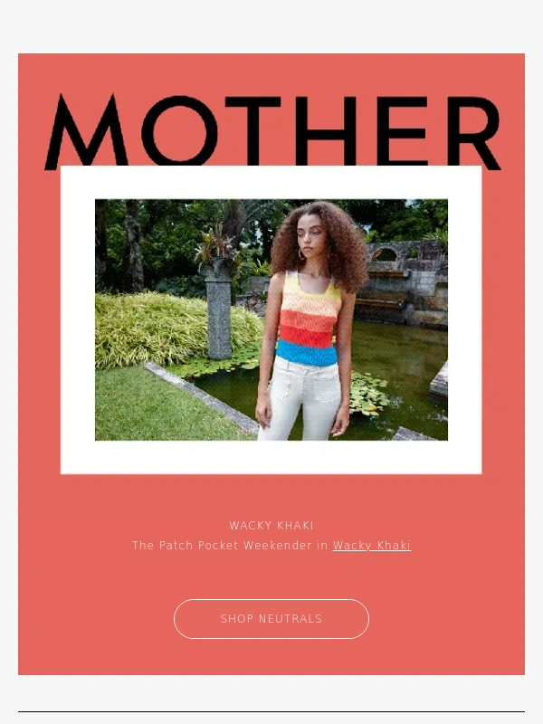 Mother Denim - WACKY KHAKI