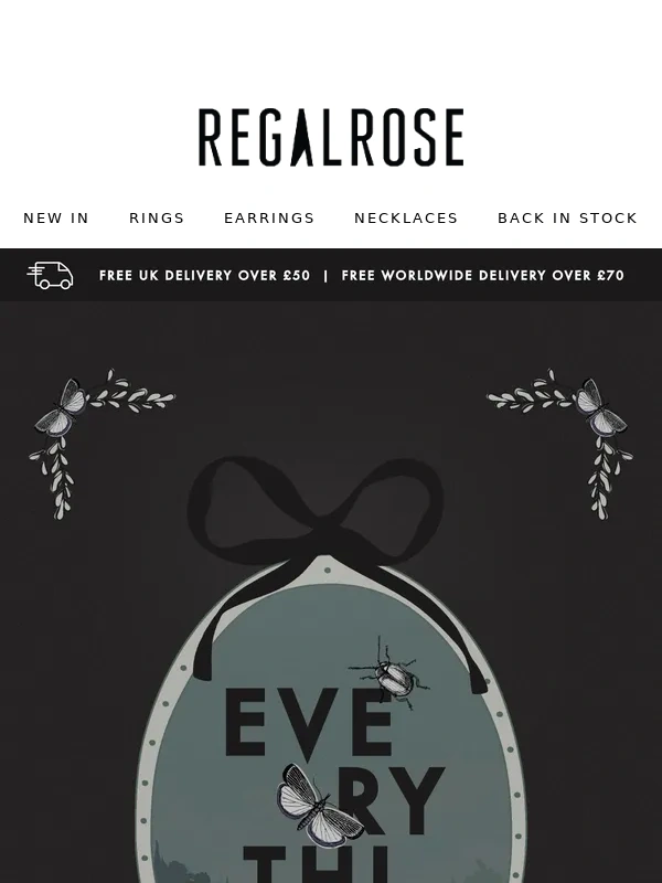 Regalrose - Time to grab 20% OFF Everything ⚜️ The Regalrose Garden Party