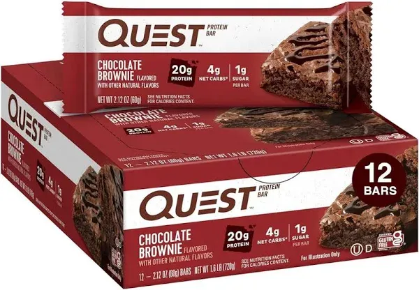 Quest Chocolate Brownie Protein Bar