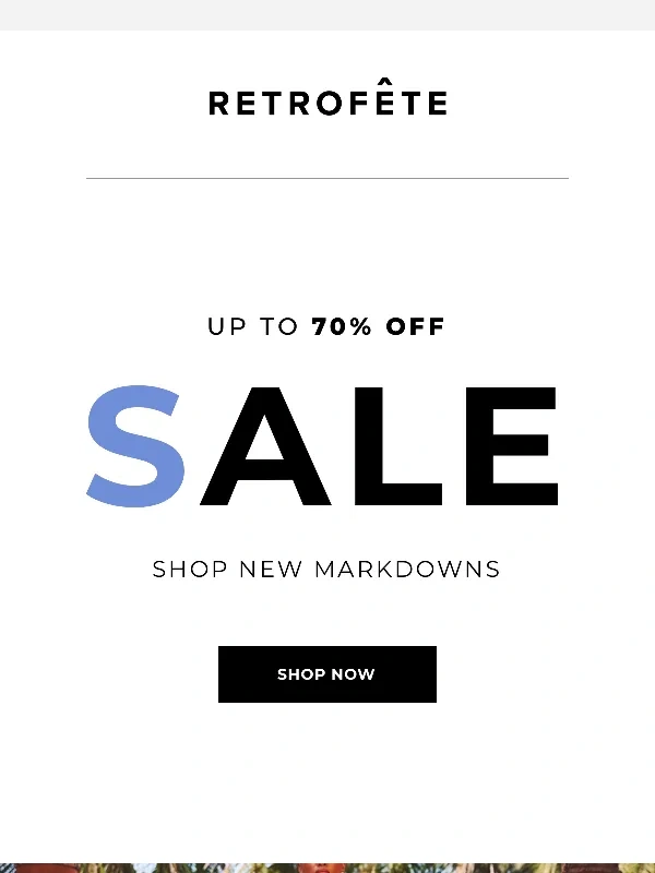 Retrofete - Sale Is Still On!