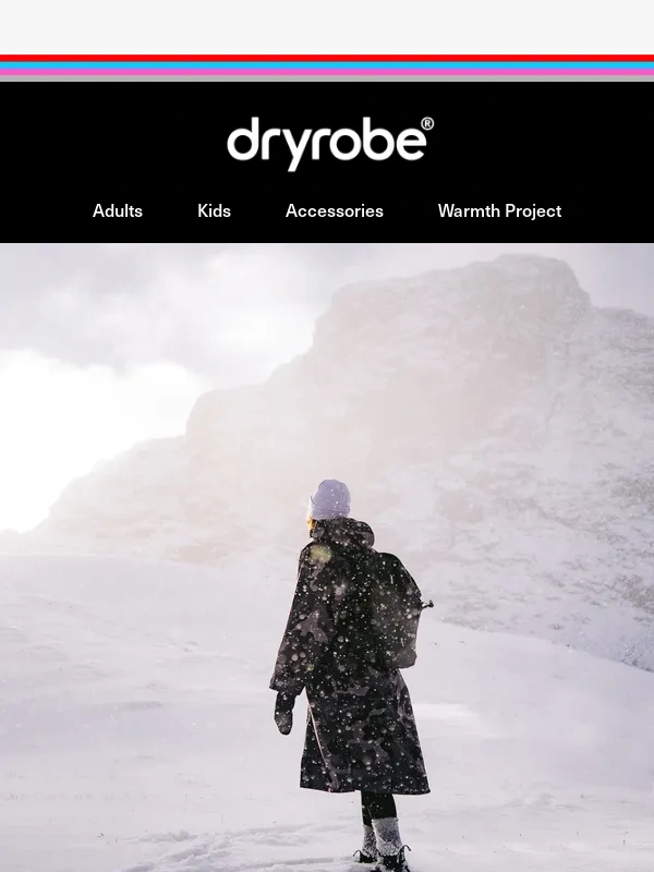 dryrobe® - Left it a bit late? ?
