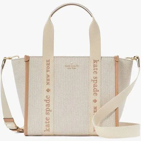 Kate Spade Outlet Kip Canvas Small Tote