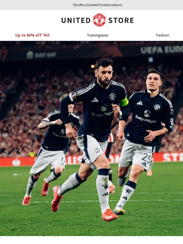 Manutd - Up To 50% Off Away Kit* | Get Away Day Ready