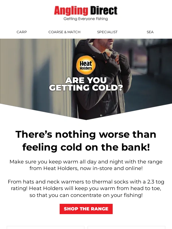 Angling Direct - ? Don't be frozen out! ?