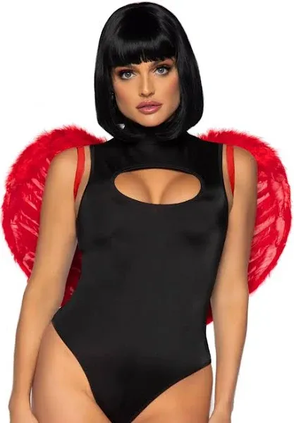 Leg Avenue Women's Marabou Trimmed Feather Wings