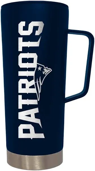 New England Patriots Roadie Tumbler with Handle