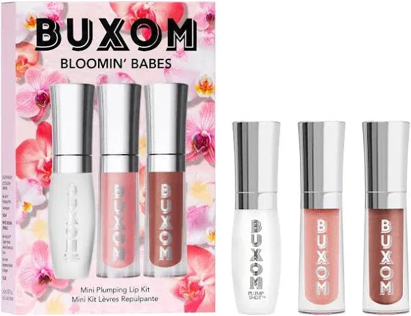 Buxom Bloomin' Babes Mini Plumping Lip Gloss Set