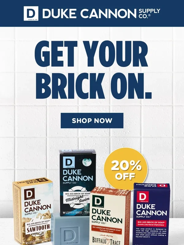 Duke Cannon - Get a Bundle of Bricks