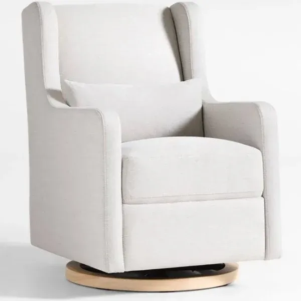 Wally Woven Beach Beige Nursery Glider Chair