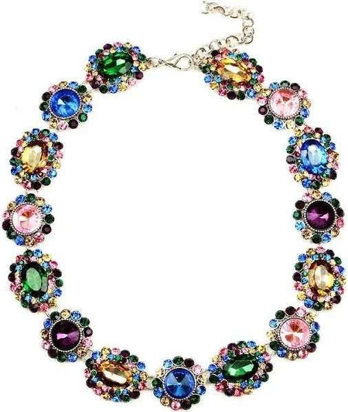 Eye Candy Los Angeles Women's Sweet Treat Crystal Collar Necklace