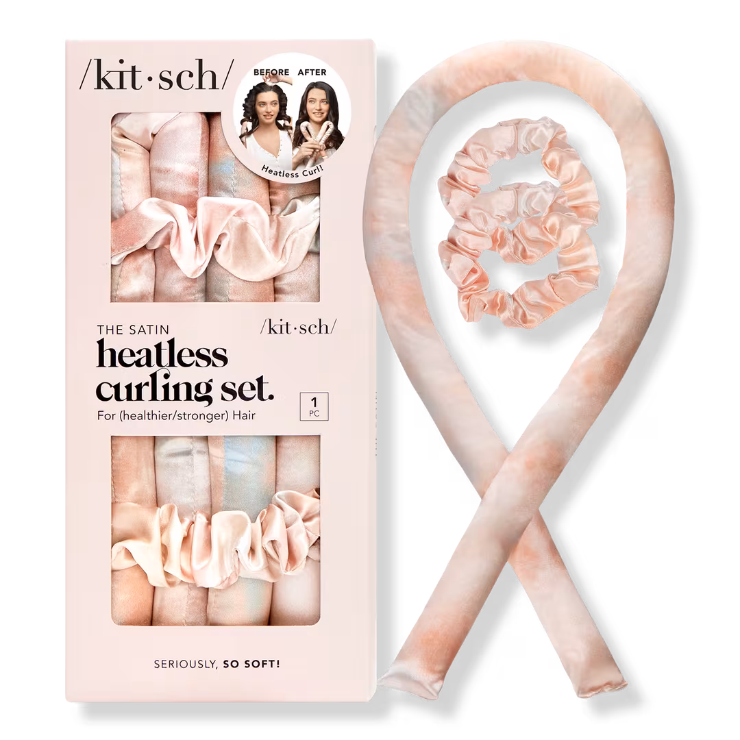 Satin Heatless Curling Set