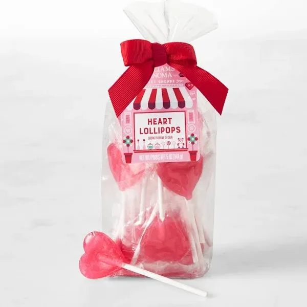 Williams Sonoma Heart Lollipops (Set of 2)