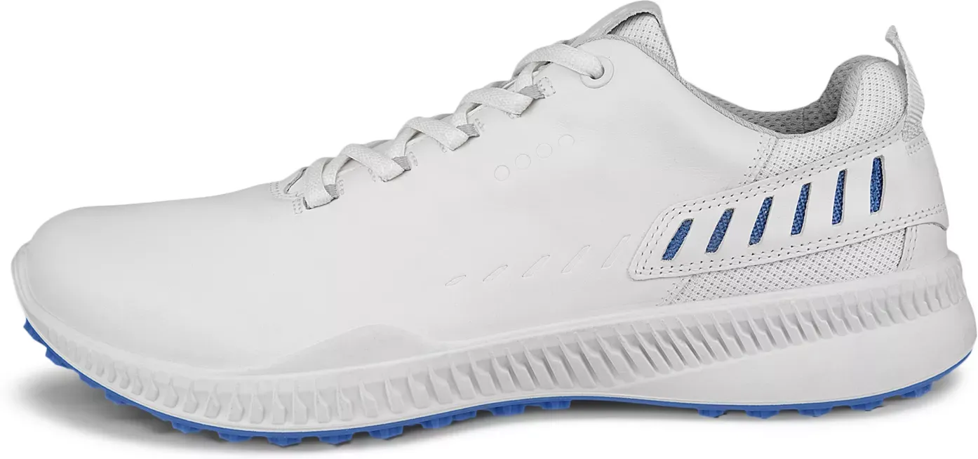 ECCO Golf S - Hybrid - Men's Leather Waterproof Golf Shoe - White