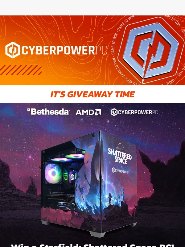 Cyberpower UK - Win a free Gaming PC that'll leave others grounded!