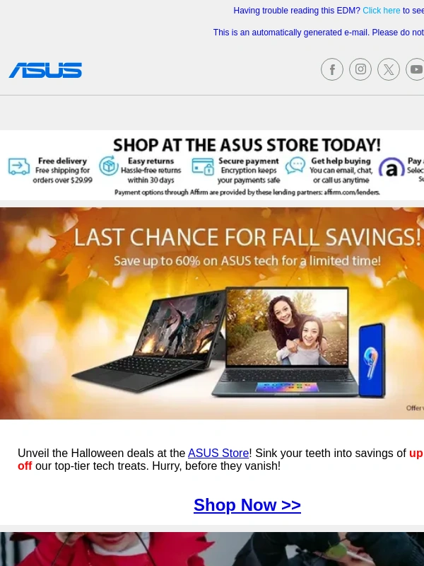 ASUS - Your Halloween Treats Are Here??