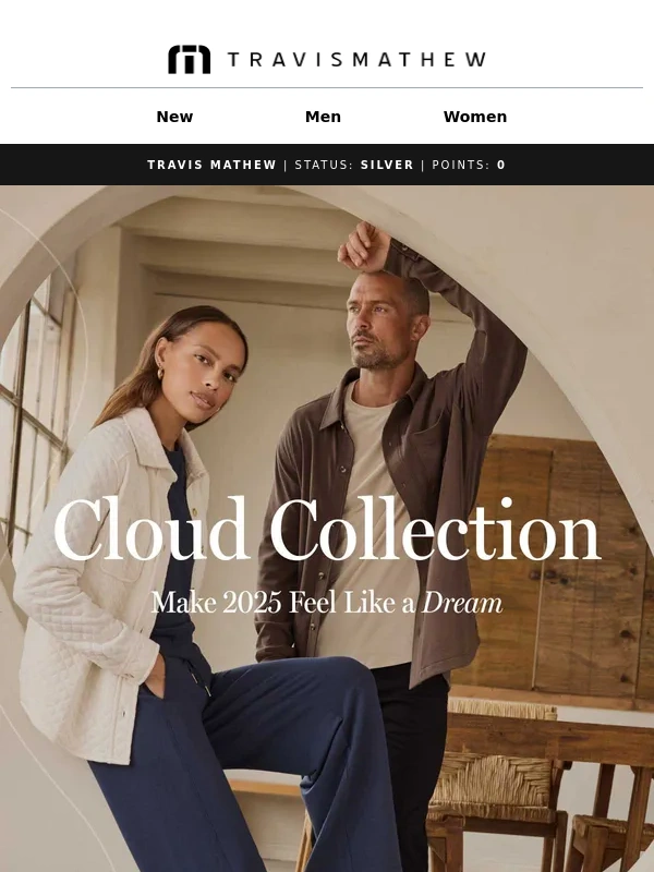 Travis Mathew - Just In: New Cloud Collection