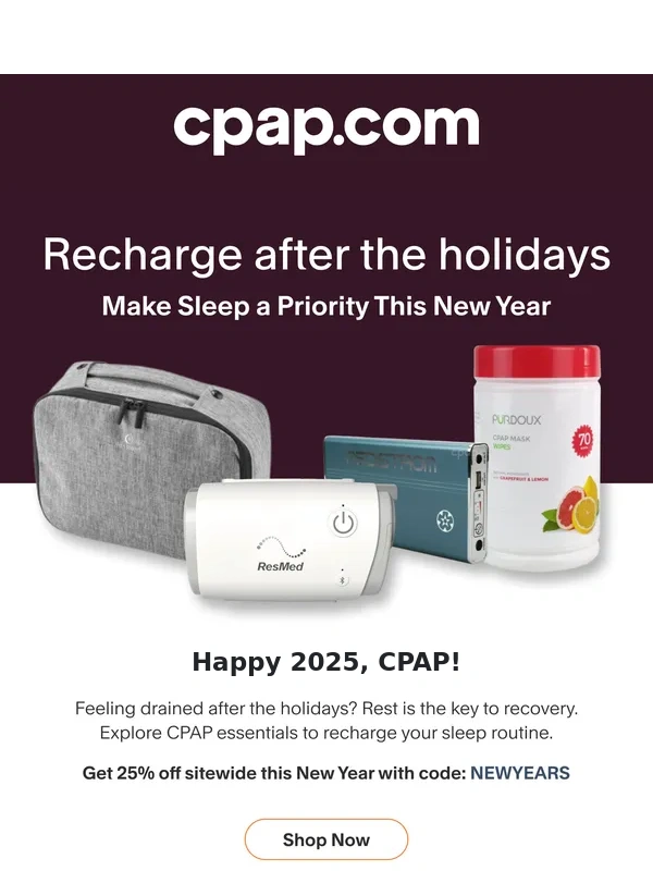 CPAP.com - CPAP tips & BIG savings for a restful 2025!
