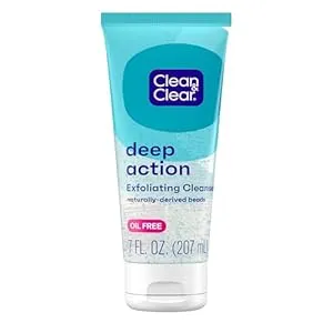 Clean & Clear Oil-Free Deep Action Exfoliating Facial Scrub