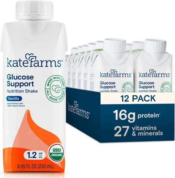 Kate Farms Glucose Support 1.2 Vanilla 8.45 fl. oz.