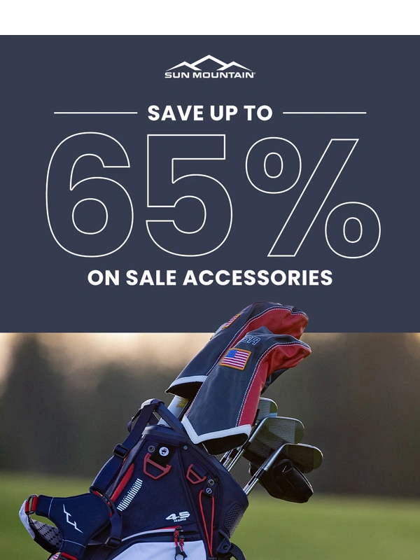 Sun Mountain - Limited-Time Only: Up to 65% Off Head Covers & Towels!