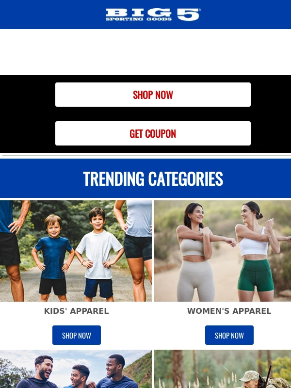 Big 5 Sporting Goods - OPEN NOW to Get $5 Off $25 ✨ Ends June 2nd