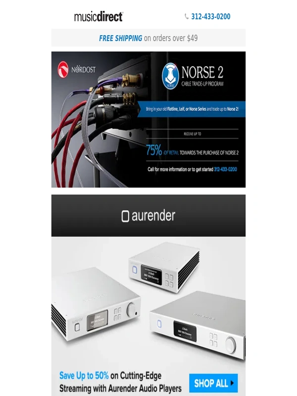 Music Direct - ♫ New Year Audio Steals: Save Up to 50% Off Retail!